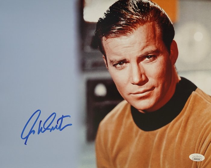 Star Trek: The Original Series - Classic TV - William Shatner (Captain James T. Kirk) - Autograph, Photo With COA of JSA