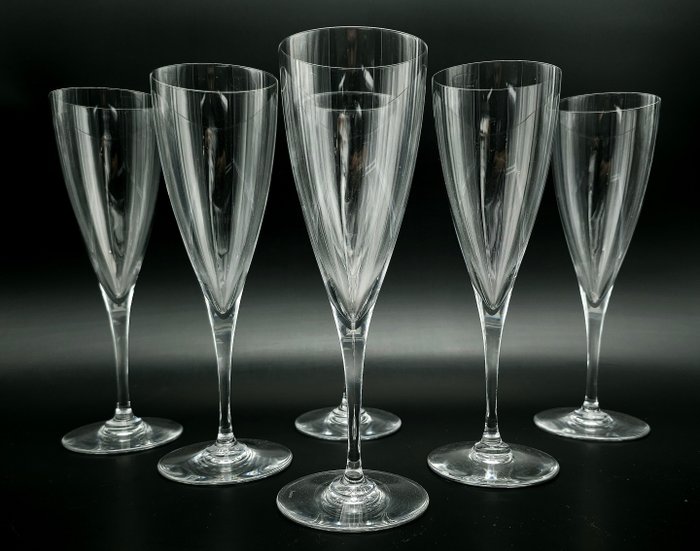 Baccarat - Servizio di bicchieri (6) - DOM PÉRIGNON - Cristallo