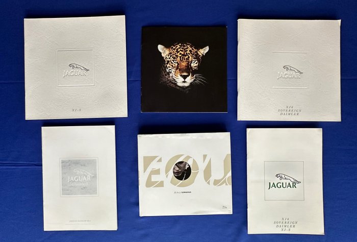 Brochure - Jaguar - XJ-S, XJ6, Daimler, the book of Gorgeous, Sovereign.