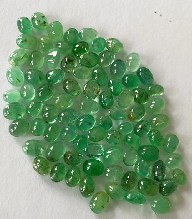 Grön Smaragd - 12.55 ct