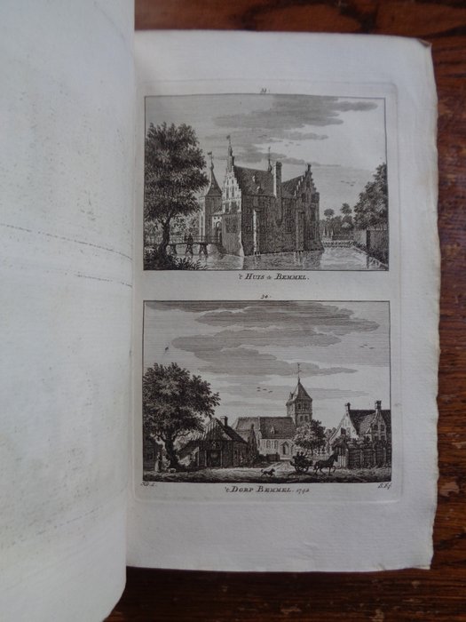 H. Speelman / C. Pronk / A. de Haen / J. de Beyer - Nederlandsche Tafereelen; of een keurige verzameling van steden, dorpen, sloten, oudheden, adelyke - 1792