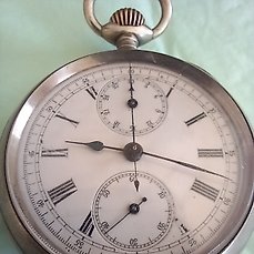 jules Fred Jeanneret pocket watch chronograph – 1850-1900