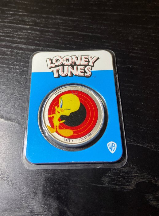 萨摩亚群岛. 5 Dollars 2023 Looney Tunes, 1 Oz (.999)