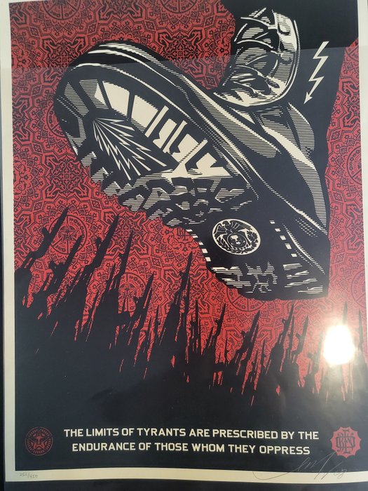 Shepard Fairey (OBEY) (1970) - Boots