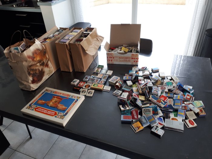 Luciferdoos (500) - Matchbox-collectie uit de jaren 60 en 80 - Karton