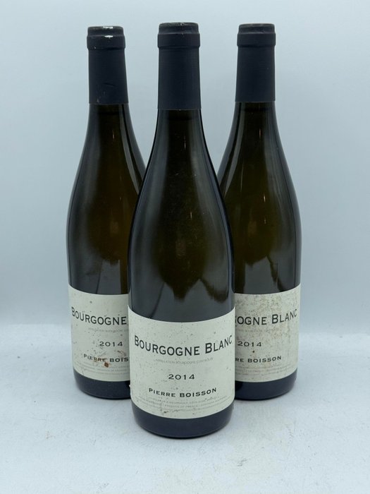 2014 Pierre Boisson Bourgogne Blanc - Bourgondië - 3 Flessen (0.75 liter)