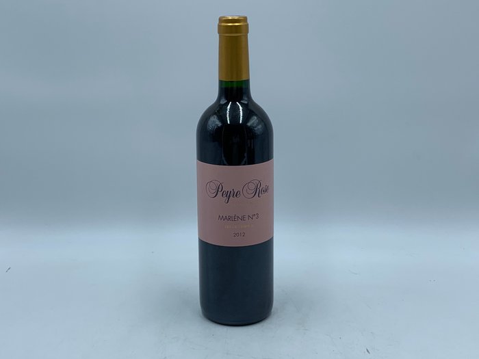 2012 Peyre Rose Marlène n°3 - Languedoc - 1 Flaskor (0,75L)