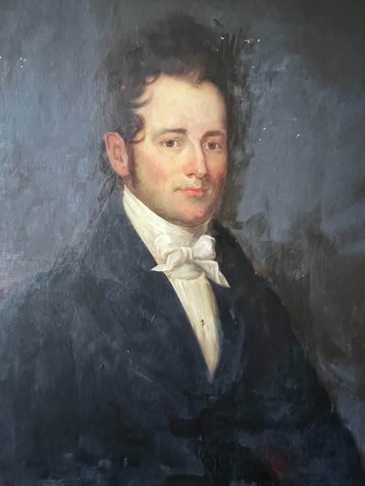 Charles Noel Flagg (1848-1916), Attributed to - Portrait of Simon Bolivar