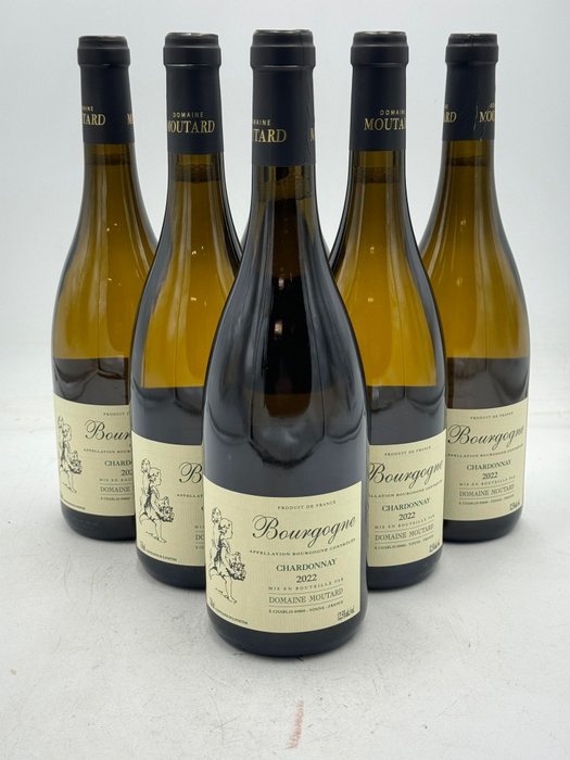 2022 Domaine Moutard Chardonnay - Bourgogne - 6 Bouteilles (0,75 L)