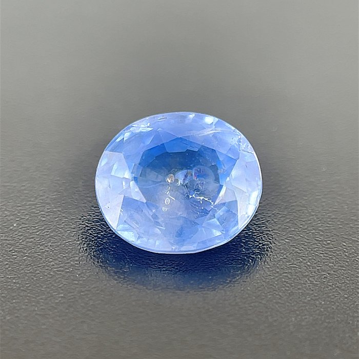 1 pcs Blau Saphir - 1.91 ct