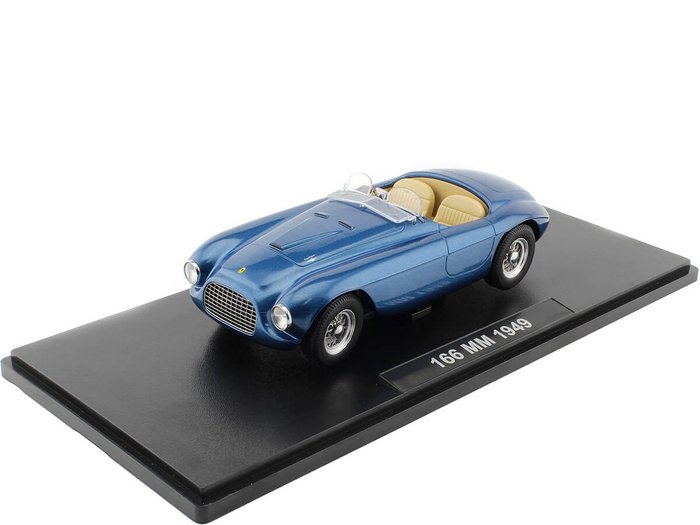 KK Scale 1:18 - Voiture de sport miniature - Ferrari 166 MM 1949