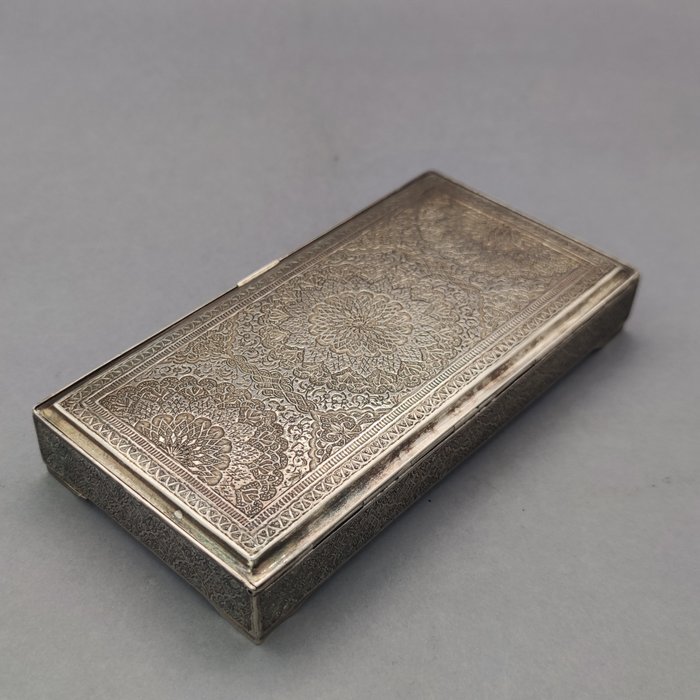 盒 - 393.53 克 - .800 银 - 伊朗 - 1980年-1990年