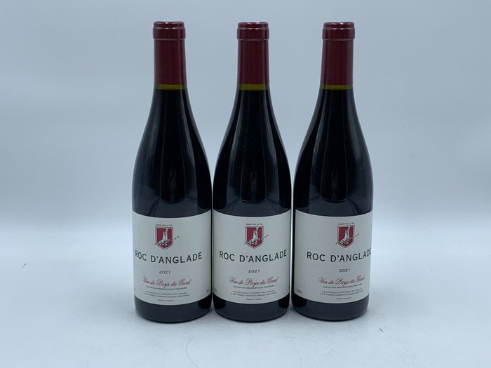 2021 Roc d'Anglade (Rémy Pédréno) - Languedoc-Roussillon Vin de pays du Gard - 3 Butelki (0,75l)