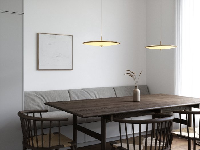 Nordlux Bjørn+Balle - Hängande lampa (2) - Design för folket Blanche 42 - Metall