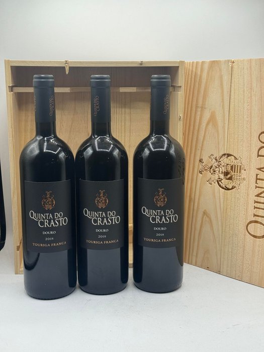 2018 Quinta do Crasto Touriga Franca - Douro - 3 Bottiglie (0,75 L)