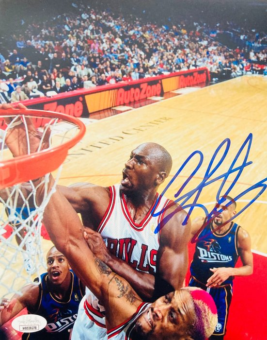 芝加哥公牛队 - NBA - Dennis Rodman Photograph 