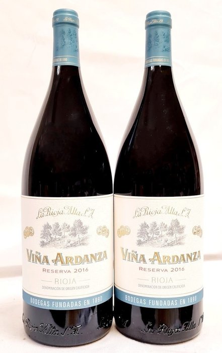 2016 La Rioja Alta, Viña Ardanza - Rioja Reserva - 2 Magnums (1,5 l)