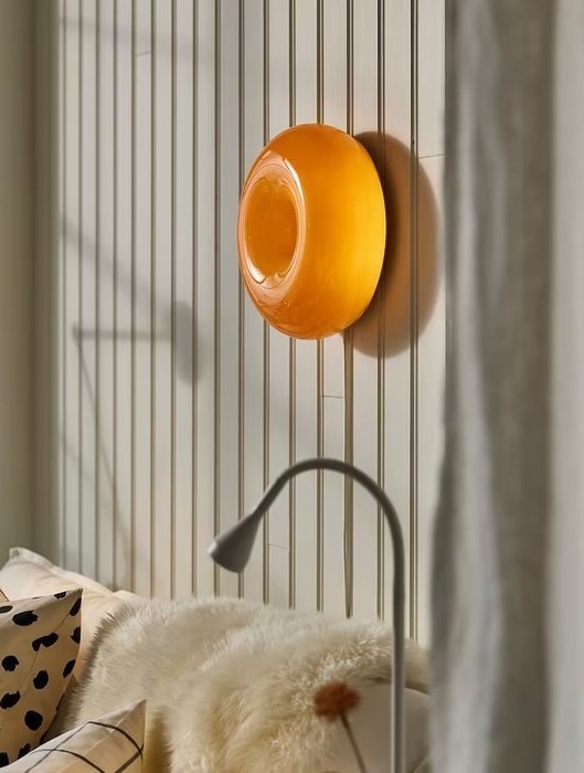 Ikea - Sabine Marcelis - Lampa - „VARMBLIXT” – Edycja Limitowana – Wydarzenie Artystyczne 2021 - Szkło