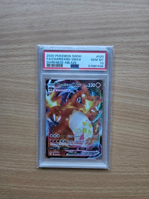 Pokémon Charizard Vmax PSA 10 Darkness Ablaze - 1 Card - Charizard