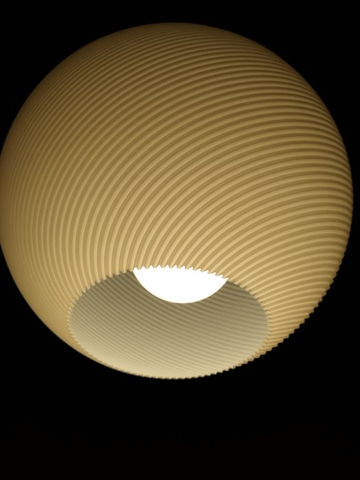 ProMaker3D Designer - Hengende lampe - Månenatt - Biopolymer