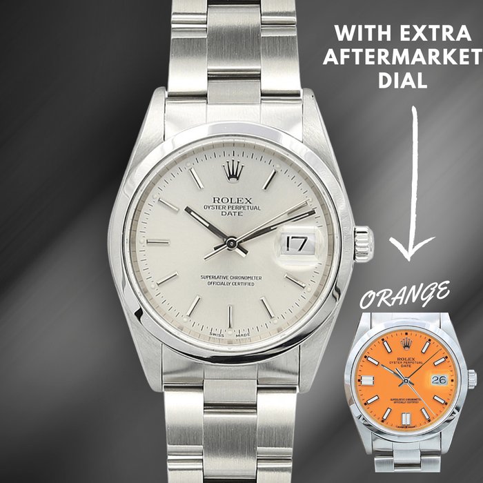 Rolex - Date (+ extra aftermarket dial) - 15200 - Uniszex - 1990-1999
