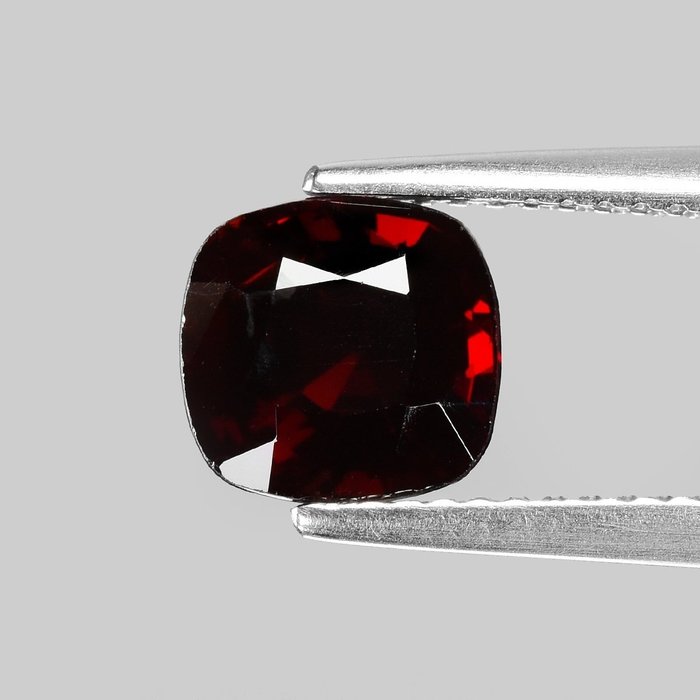 1 pcs (Dunkles Orange-Rot) Spinell - 2.16 ct