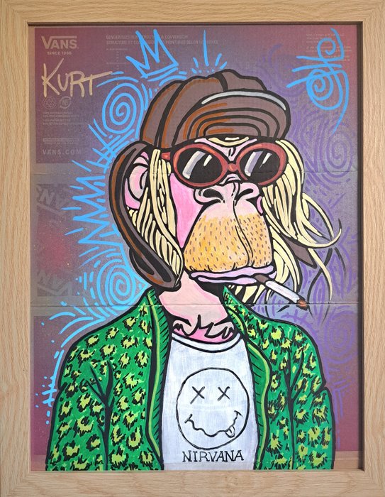 Kurt cobain Nirvana - Guemi - BORED KURT