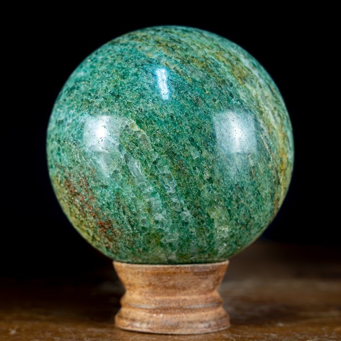 天然 AAA+++ 东陵石 球体，巴西- 1036.92 g