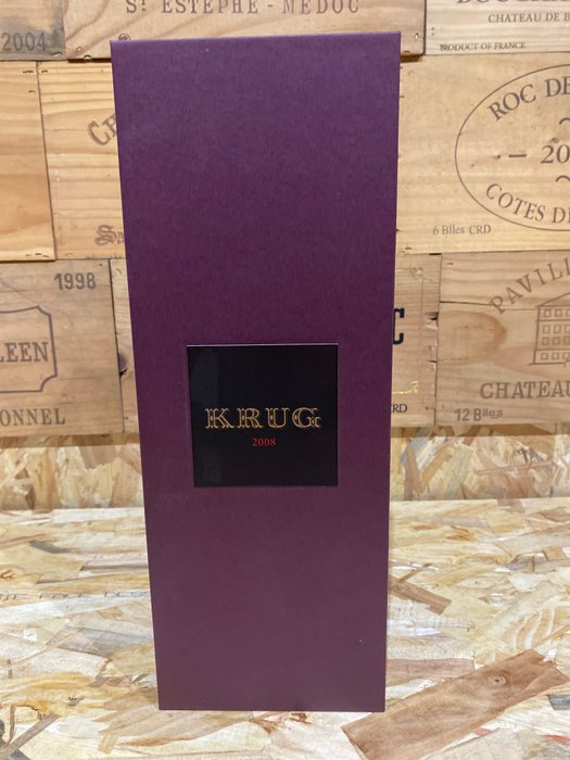 2008 Krug, Vintage - Champagne Brut - 1 Bottiglia (0,75 litri)