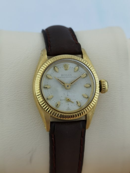 Rolex - Oyster Perpetual - 18K Gold - 6509 - Dames - 1950-1959
