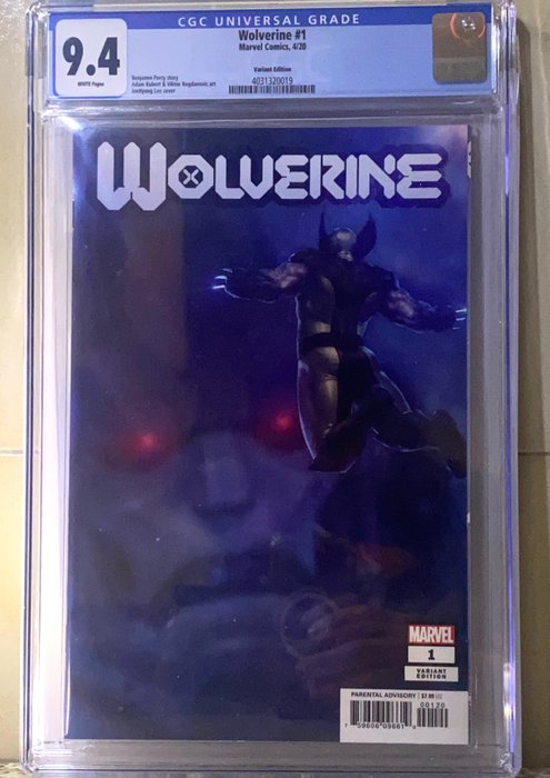 Wolverine #1 - 1 Graded comic, Variant cover - CGC 9,4