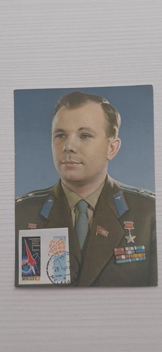 Sowjetunion  - Weltraum UdSSR.Gagarin