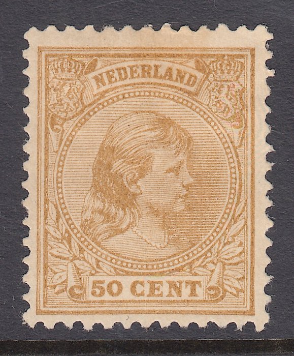 荷兰 1891 - 威廉敏娜王后 - NVPH 43