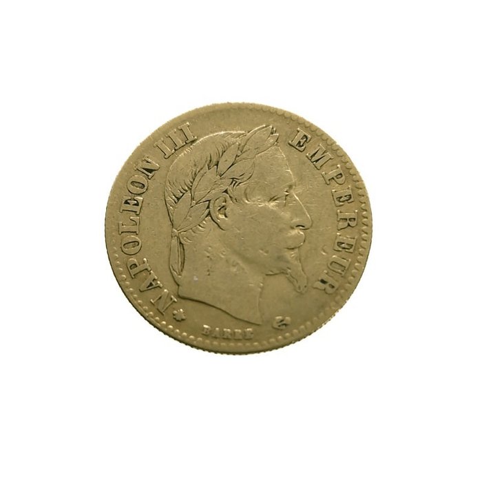France. 10 Francs 1862-A, Paris