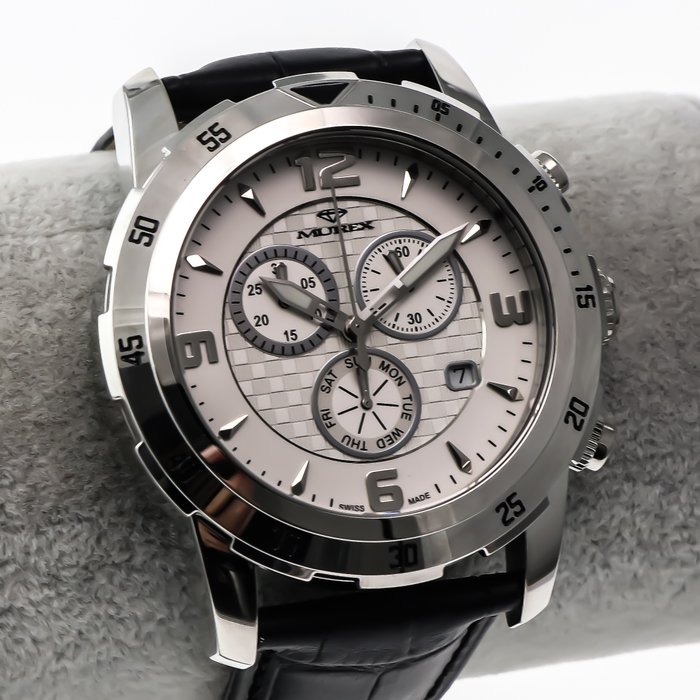 Murex - Swiss Chronograph - MUC508-SL-1 - Black strap - Ohne Mindestpreis - Herren - 2011-heute