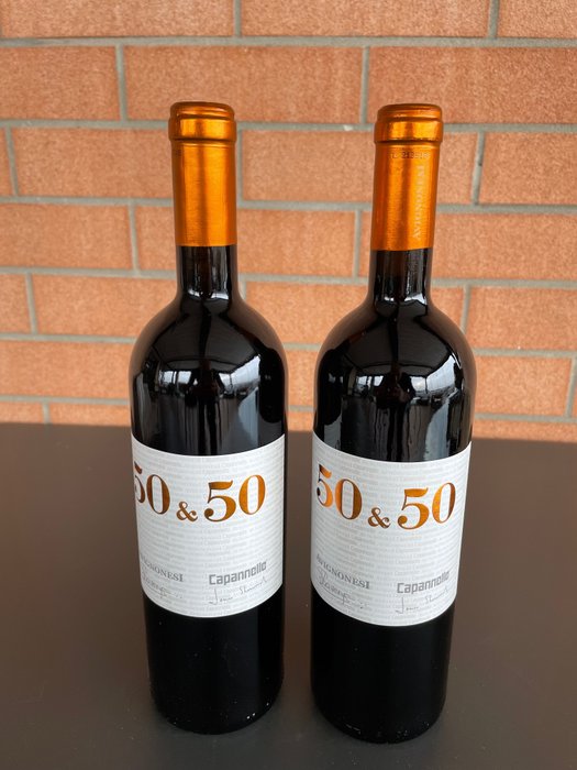 2019 Capannelle Avignonesi, 50&50 - Toscânia - 2 Garrafas (0,75 L)