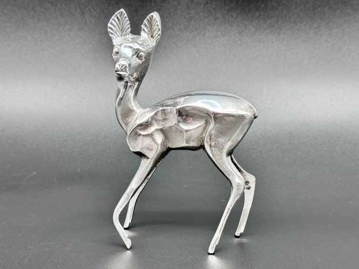 微型雕像 - Figura en miniatura de plata 915. - 银