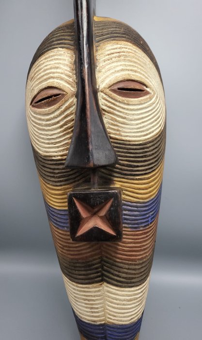 Maschera Kifwebe - Songye - Repubblica Democratica del Congo  (Senza Prezzo di Riserva)