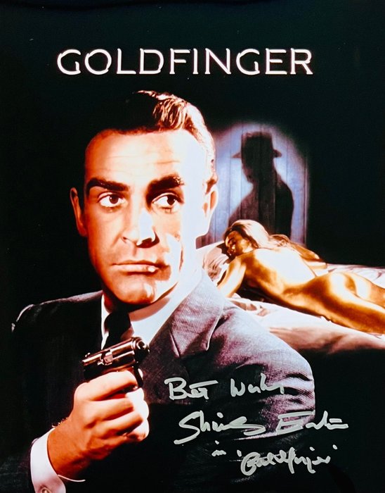 James Bond 007: Goldfinger - Shirley Eaton, signed with COA