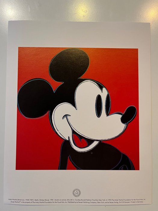 Andy Warhol (1928-1987) - Mickey Mouse
