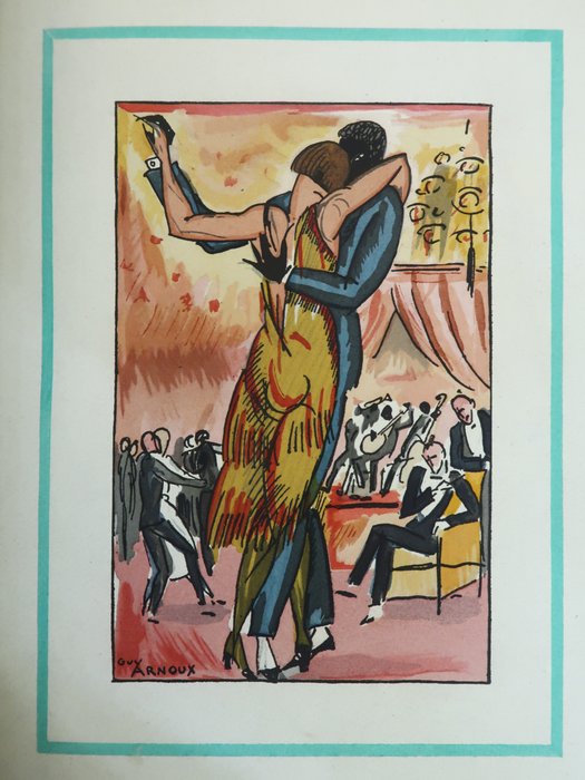 Guy Arnoux & René Kerdyk - Les Femmes de ce temps [E.O Album 10 planches de femmes à la mode Art Deco] - 1920