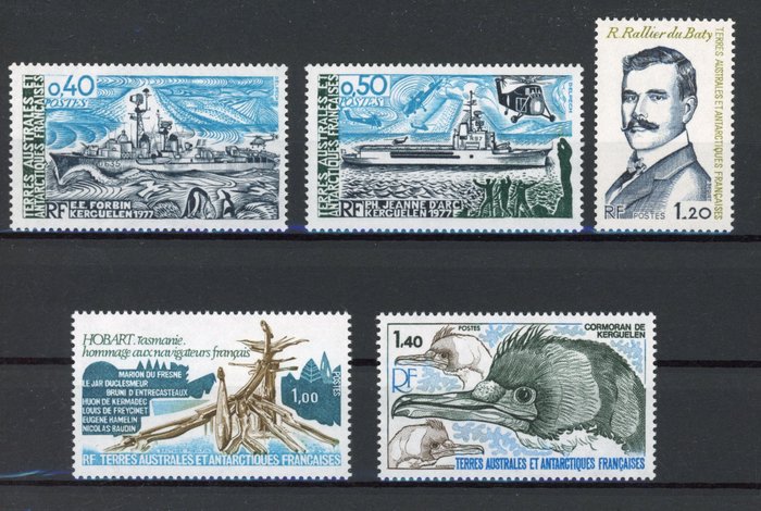 TAAF 1977/1993 – De volle 17 jaar nieuwe postzegels** – Waardering: +€310 – Yvert 64/183**