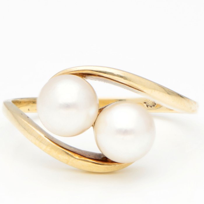 No Reserve Price Ring Pearl 