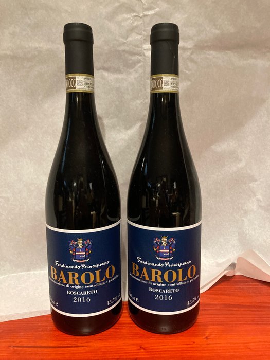 2016 Principiano, Boscareto - 巴羅洛 - 2 瓶 (0.75L)