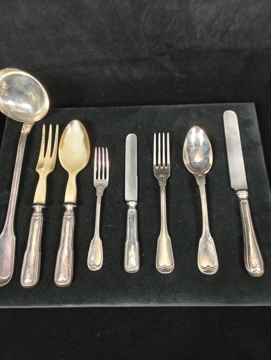 Cutlery set (53) - .800 silver