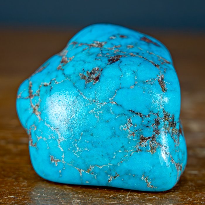 Oud-Perzische AAA+++ Turquoise Nugget (edelsteenkwaliteit) 580,9 ct- 116.18 g