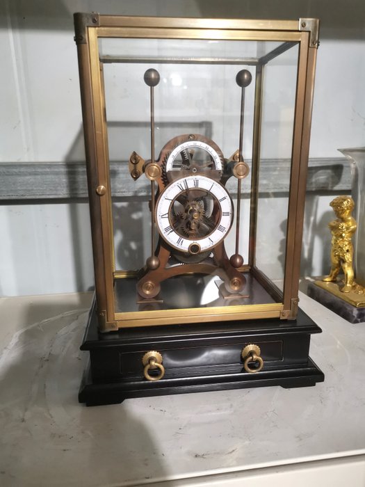 Ρολόι Skeleton - Luxury Grasshopper Clock - Ορείχαλκος - 2000-2010