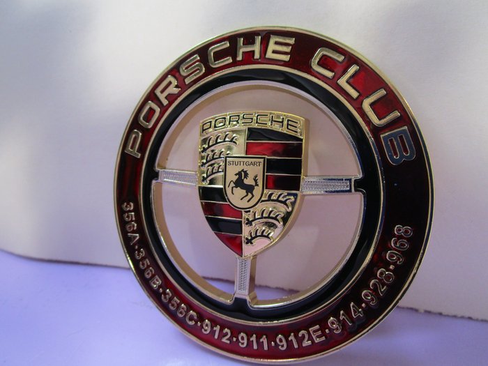 Crachá Porsche Fans Club - Alemanha - Século XXI