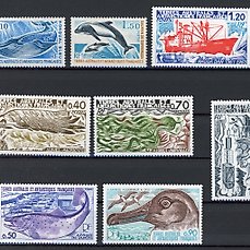 TAAF 1977/1993 – De volle 17 jaar nieuwe postzegels** – Waardering: +€310 – Yvert 64/183**