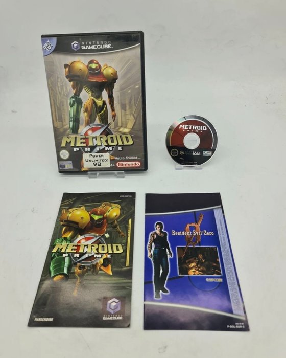 Nintendo - GC Gamecube - Metroid Prime - Limited Edition - Rare Zelda booklet - PAL - Joc video - În cutia originală